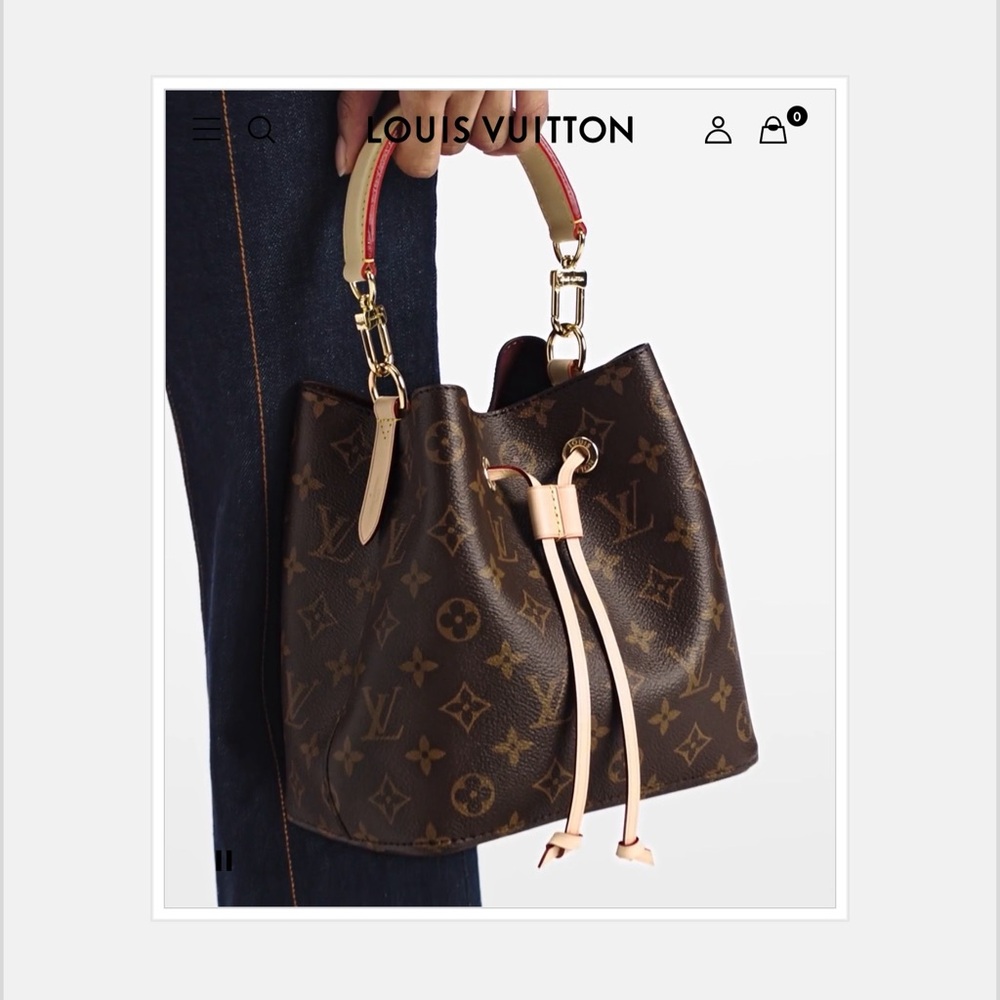 Néonoé BB Louis Vuitton Monogram canvas bucket bag